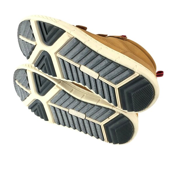 Cat & Jack Boys Arnold Casual Sneakers Beige Tan Hook & Loop Size 6 - Picture 4 of 4